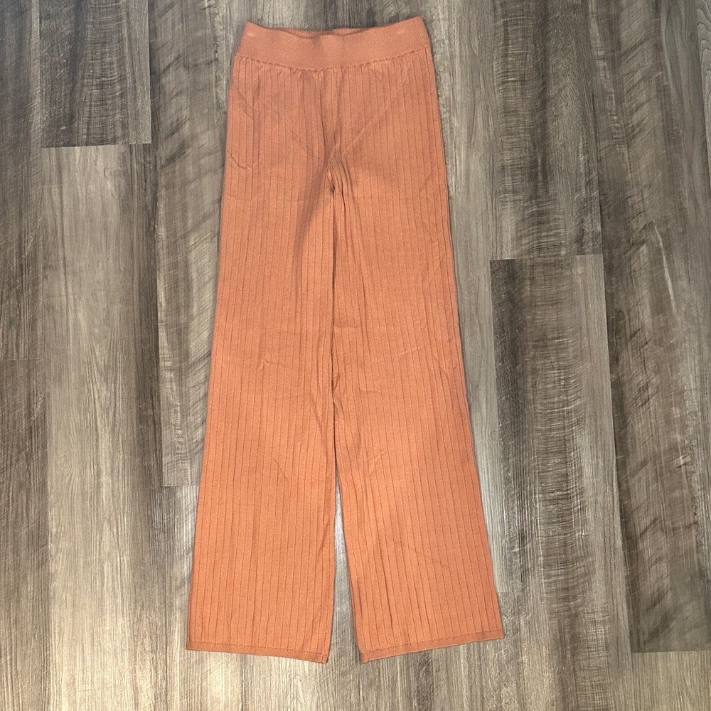 Abercrombie & Fitch Soft Collection Ribbed Textured Pants - Small